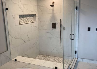 New shower enclosure